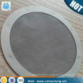 Food grade stainless steel covered edge coffee machine filter disc for aeropress